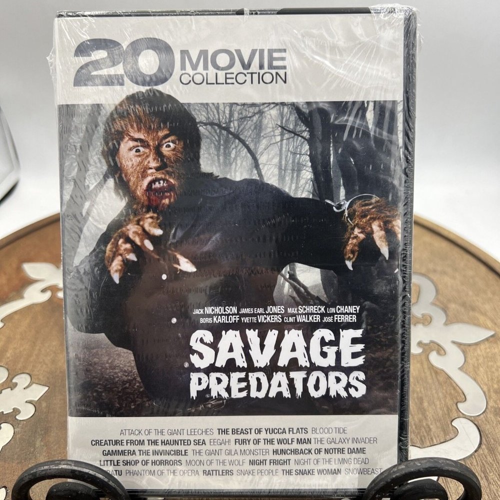 Savage Predators: 20 Movie Collection (DVD)